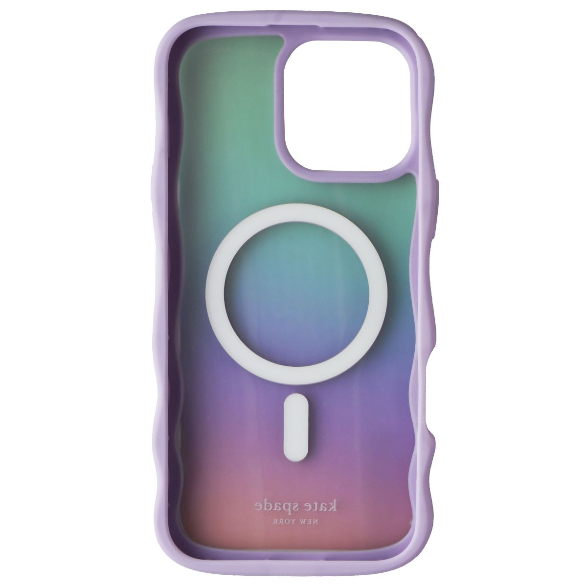 Kate Spade Wavy Case for MagSafe for Apple iPhone 16 Pro Max - Opal Iridescent Cell Phone - Cases, Covers & Skins Kate Spade - Simple Cell Bulk Wholesale Pricing - USA Seller