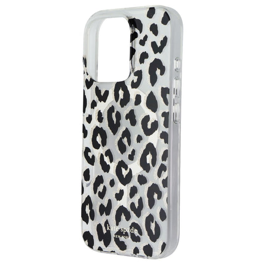 Kate Spade Printed Case for Apple iPhone 16 Pro - City Leopard Glitter