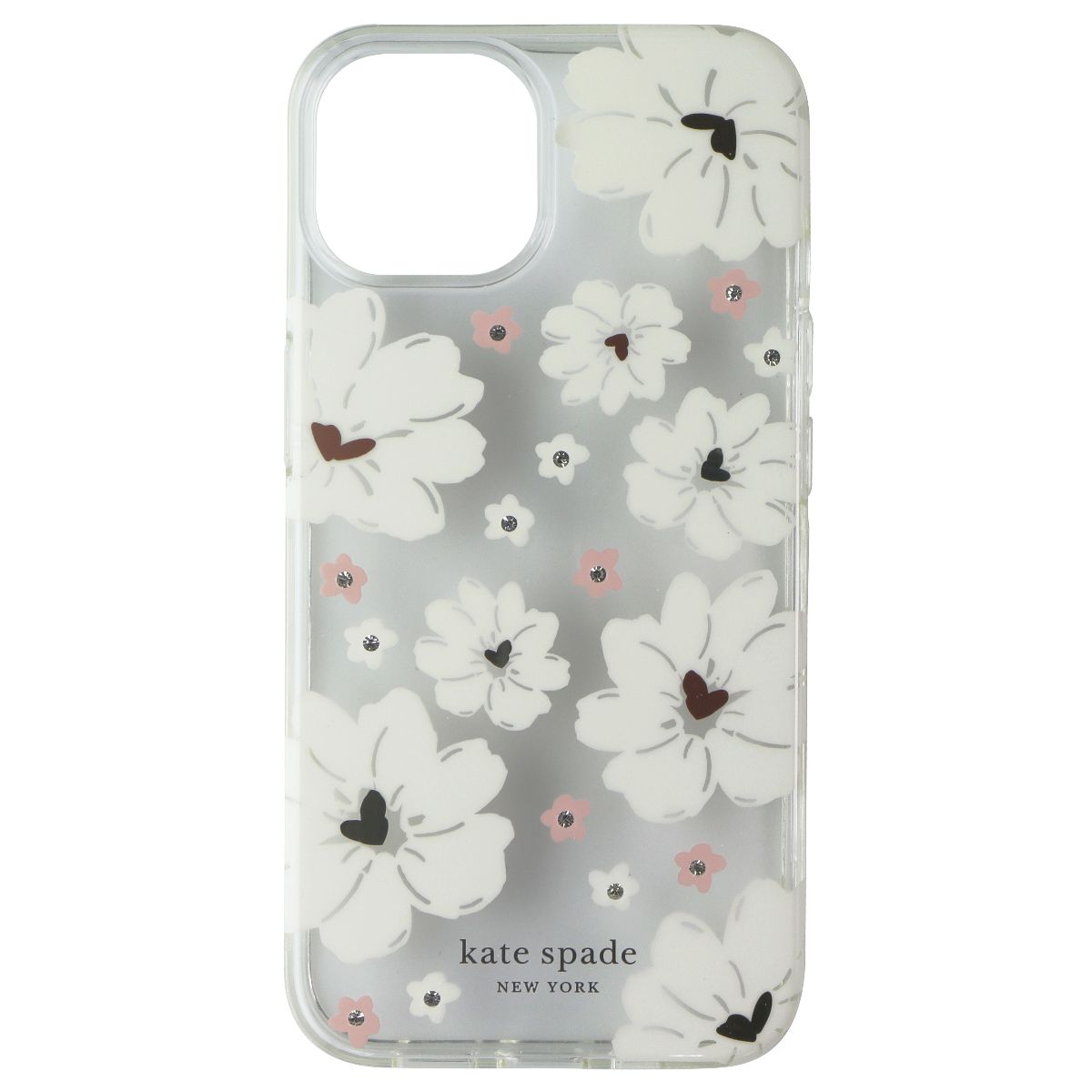 Kate Spade Protective Hardshell Case for Apple iPhone 14 / 13 - Classic Peony Cell Phone - Cases, Covers & Skins Kate Spade - Simple Cell Bulk Wholesale Pricing - USA Seller