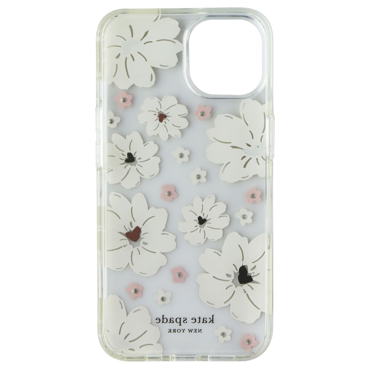 Kate Spade Protective Hardshell Case for Apple iPhone 14 / 13 - Classic Peony Cell Phone - Cases, Covers & Skins Kate Spade - Simple Cell Bulk Wholesale Pricing - USA Seller
