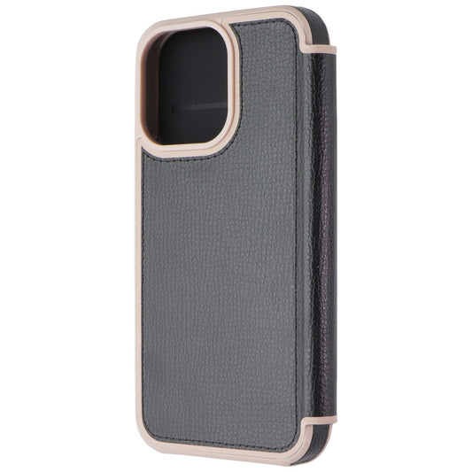 Kate Spade New York Folio Case for iPhone 13 Pro - Black/Pink Cell Phone - Cases, Covers & Skins Kate Spade New York - Simple Cell Bulk Wholesale Pricing - USA Seller