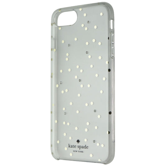Kate Spade Protective Hardshell Case for iPhone 8 Plus/7 Plus - Gold Dots/Clear Cell Phone - Cases, Covers & Skins Kate Spade New York    - Simple Cell Bulk Wholesale Pricing - USA Seller
