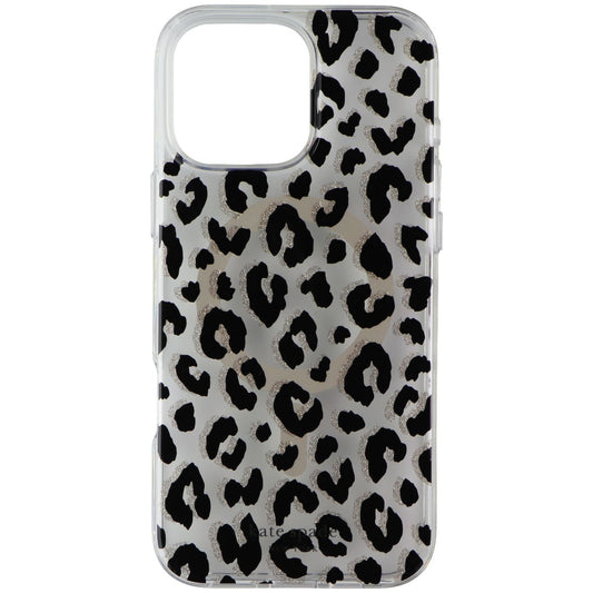 Kate Spade Protective Case for MagSafe for iPhone 16 Pro Max - Glitter Leopard Cell Phone - Cases, Covers & Skins Kate Spade - Simple Cell Bulk Wholesale Pricing - USA Seller