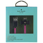 Kate Spade New York (3.3-Ft) Charge/Sync Micro-USB Cable - Pink/Black Cell Phone - Cables & Adapters Kate Spade New York - Simple Cell Bulk Wholesale Pricing - USA Seller