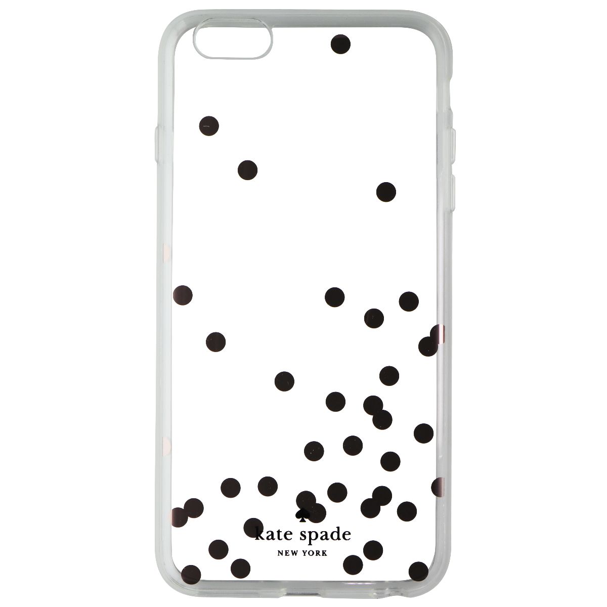 Kate Spade New York Case Cover iPhone 6s Plus 6 Plus - Clear / Rose Gold Dots Cell Phone - Cases, Covers & Skins Kate Spade - Simple Cell Bulk Wholesale Pricing - USA Seller