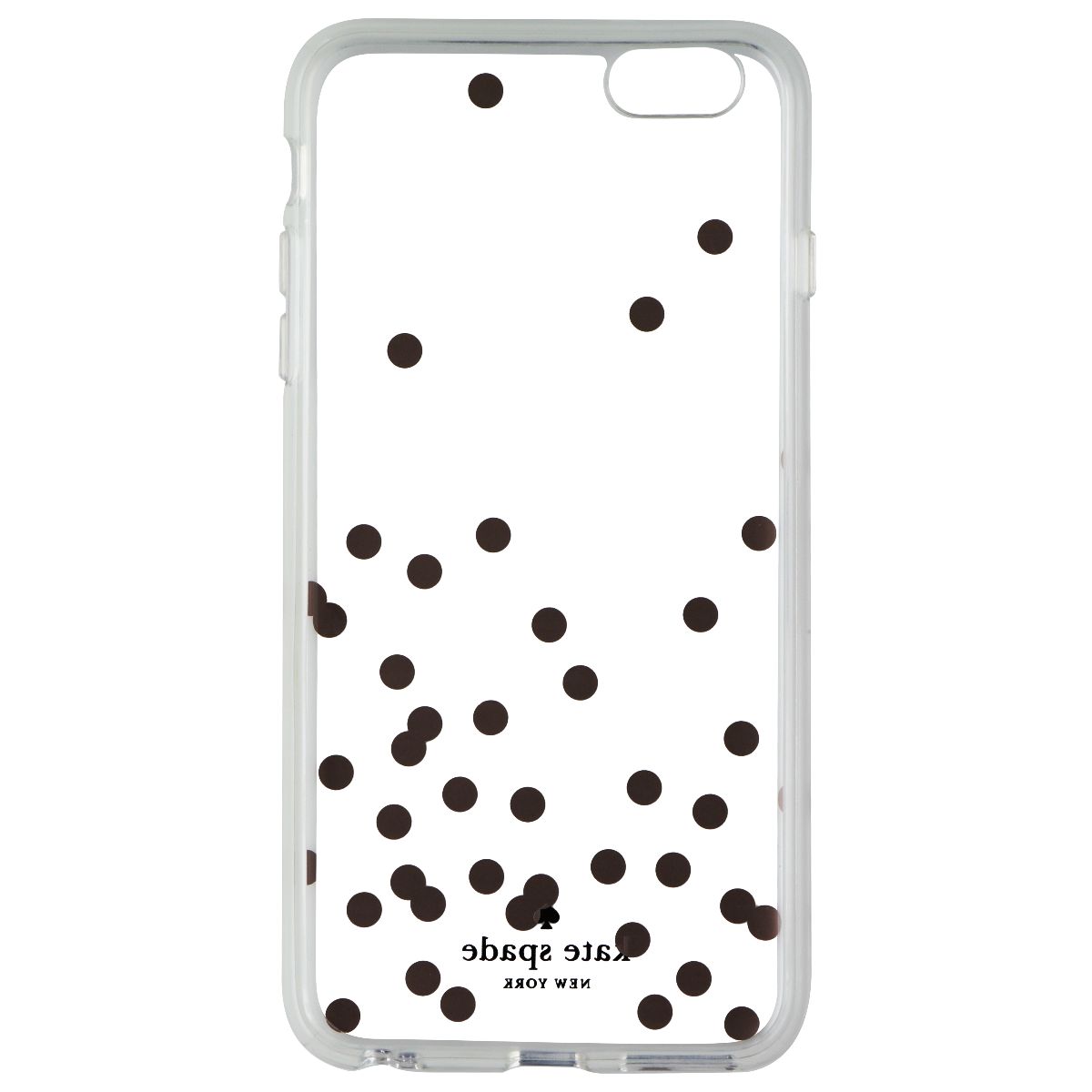 Kate Spade New York Case Cover iPhone 6s Plus 6 Plus - Clear / Rose Gold Dots Cell Phone - Cases, Covers & Skins Kate Spade    - Simple Cell Bulk Wholesale Pricing - USA Seller