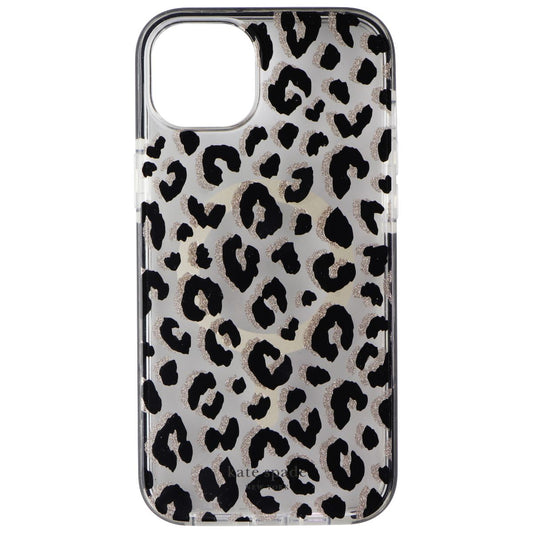Kate Spade New York MagSafe Case for iPhone 15 Plus - City Leopard Glitter Cell Phone - Cases, Covers & Skins Kate Spade New York    - Simple Cell Bulk Wholesale Pricing - USA Seller