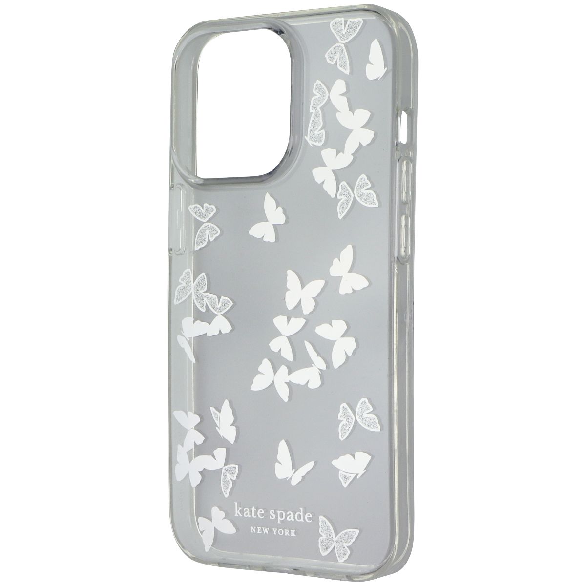 Kate Spade Protective Hardshell Case for iPhone 13 Pro - Butterfly Iridescent Cell Phone - Cases, Covers & Skins Kate Spade - Simple Cell Bulk Wholesale Pricing - USA Seller