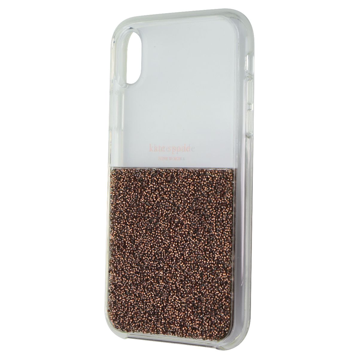 Kate Spade Clear Crystal Case for Apple iPhone XR - Rose Gold Cell Phone - Cases, Covers & Skins Kate Spade - Simple Cell Bulk Wholesale Pricing - USA Seller