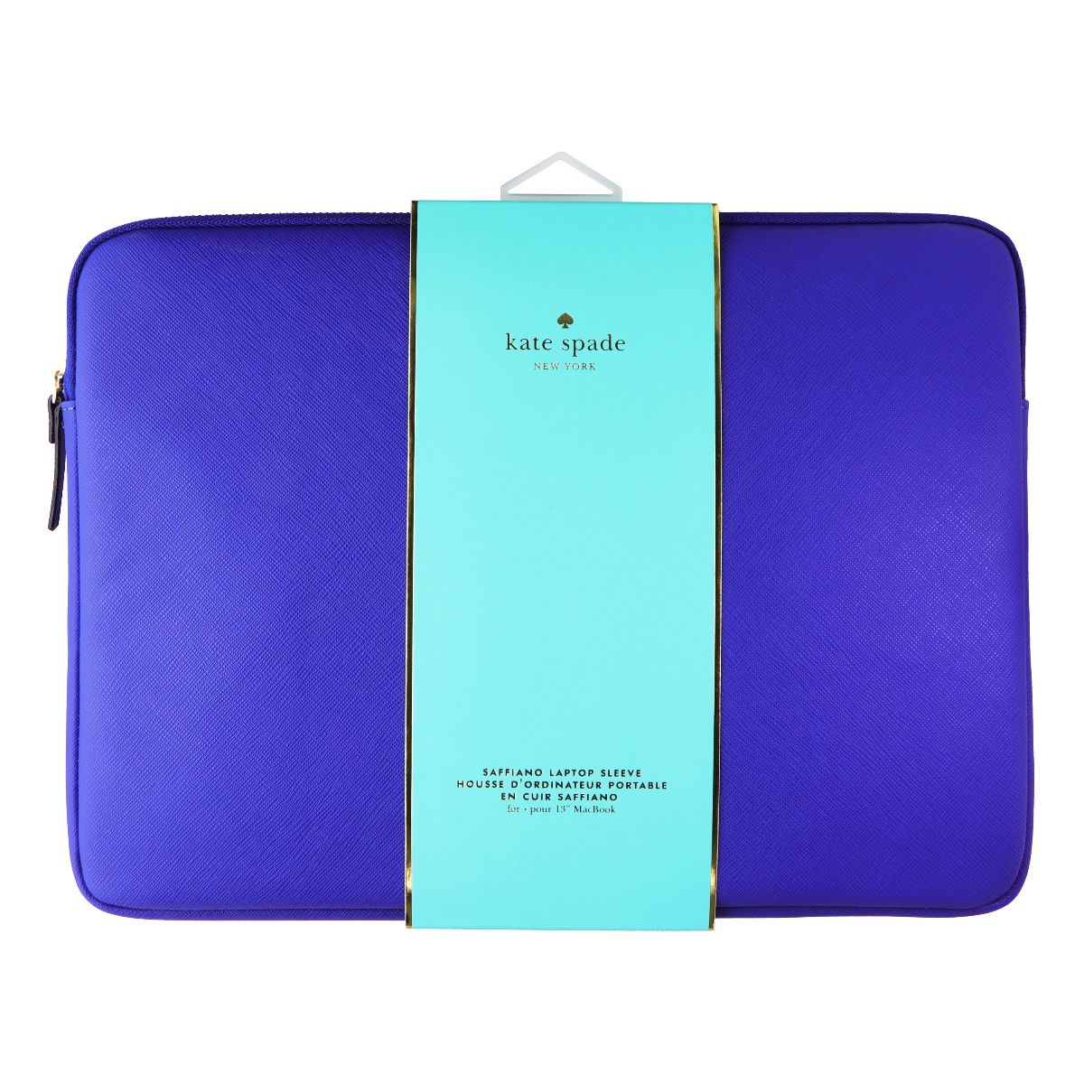 Kate Spade New York Saffiano Laptop Sleeve for 13-in MacBook - Blue iPad/Tablet Accessories - Cases, Covers, Keyboard Folios Kate Spade New York - Simple Cell Bulk Wholesale Pricing - USA Seller