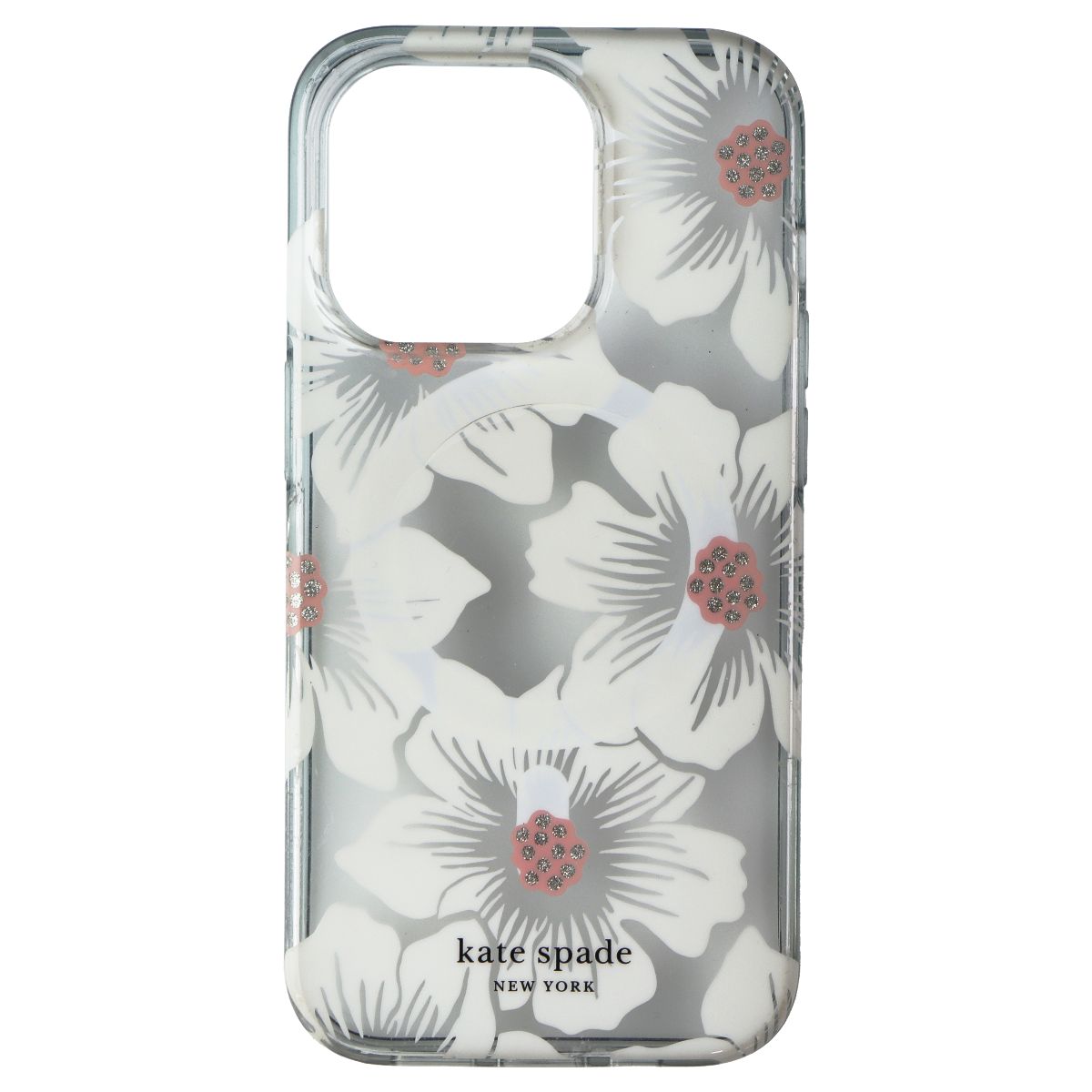 Kate Spade Protective Hardshell Case for MagSafe for iPhone 14 Pro - Hollyhock Cell Phone - Cases, Covers & Skins Kate Spade - Simple Cell Bulk Wholesale Pricing - USA Seller