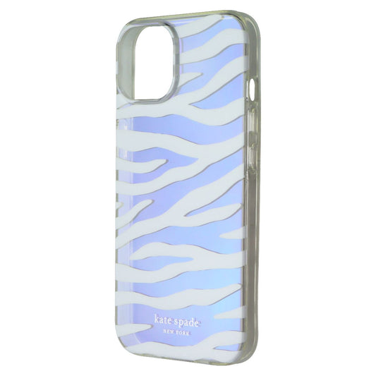 Kate Spade Protective Hardshell Case for Apple iPhone 14 - White Zebra Cell Phone - Cases, Covers & Skins Kate Spade - Simple Cell Bulk Wholesale Pricing - USA Seller