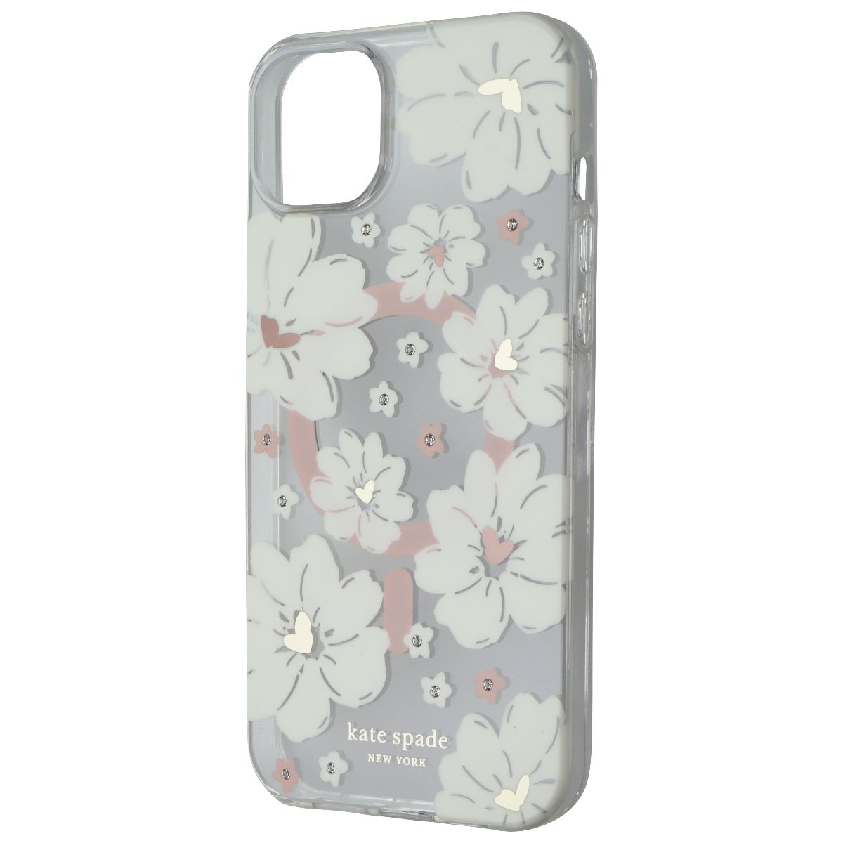 Kate Spade Hardshell Case for MagSafe for Apple iPhone 14 Plus - Classic Peony Cell Phone - Cases, Covers & Skins Kate Spade - Simple Cell Bulk Wholesale Pricing - USA Seller