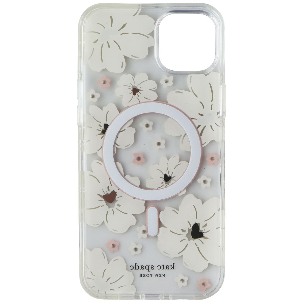 Kate Spade Hardshell Case for MagSafe for Apple iPhone 14 Plus - Classic Peony Cell Phone - Cases, Covers & Skins Kate Spade - Simple Cell Bulk Wholesale Pricing - USA Seller