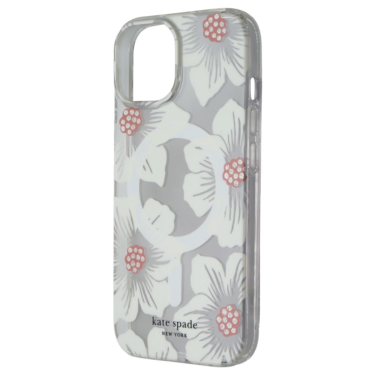 Kate Spade Case for MagSafe for Apple iPhone 15/14/13 - Hollyhock Cream Cell Phone - Cases, Covers & Skins Kate Spade - Simple Cell Bulk Wholesale Pricing - USA Seller