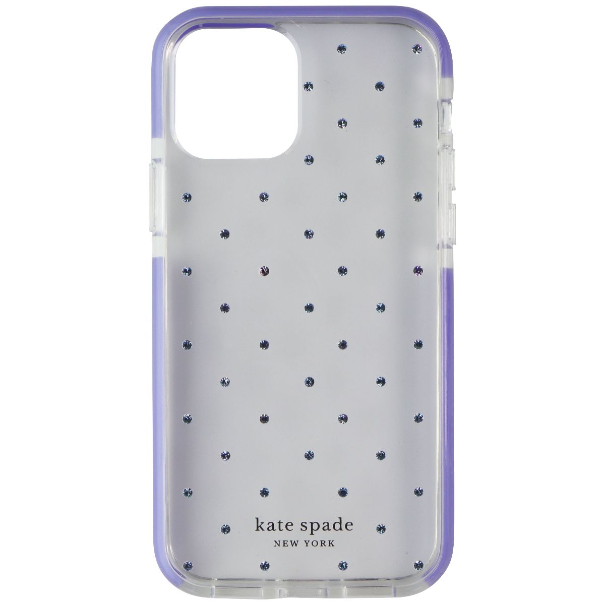 Kate Spade Defensive Hard Case for iPhone 12 Pro & iPhone 12 - Pin Dot Lilac Cell Phone - Cases, Covers & Skins Kate Spade - Simple Cell Bulk Wholesale Pricing - USA Seller