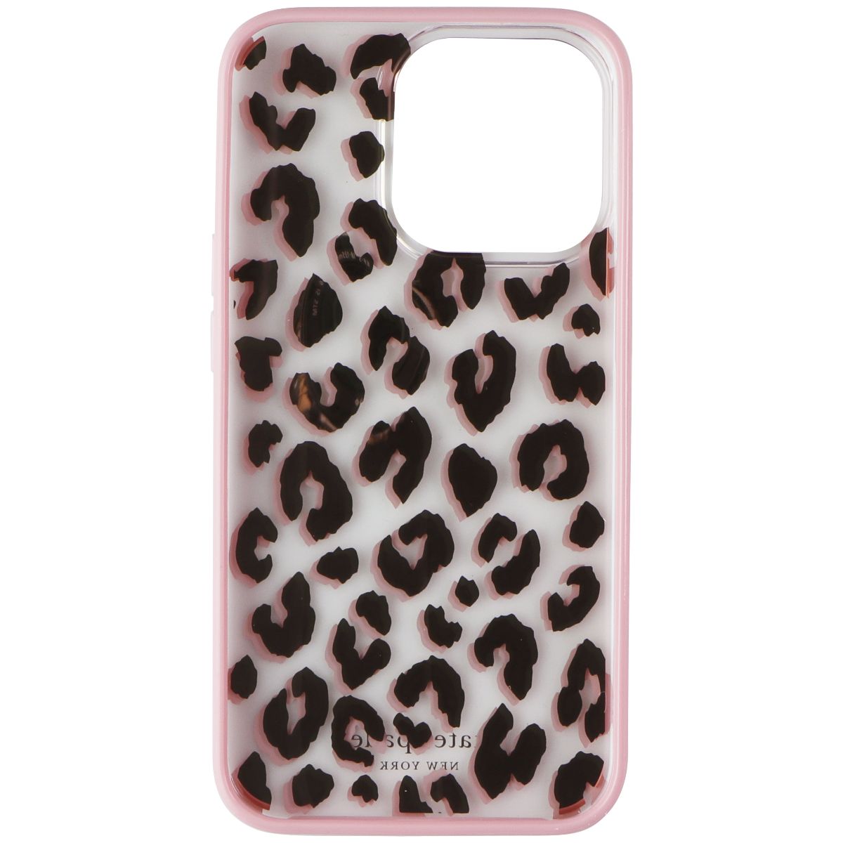 Kate Spade Protective Hardshell Case for iPhone 13 Pro - City Leopard Pink Cell Phone - Cases, Covers & Skins Kate Spade - Simple Cell Bulk Wholesale Pricing - USA Seller