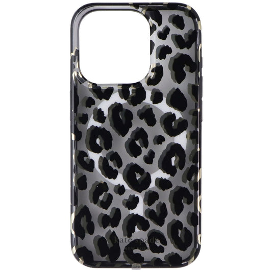 Kate Spade Protective Case for MagSafe for iPhone 15 Pro - City Leopard Black Cell Phone - Cases, Covers & Skins Kate Spade New York - Simple Cell Bulk Wholesale Pricing - USA Seller