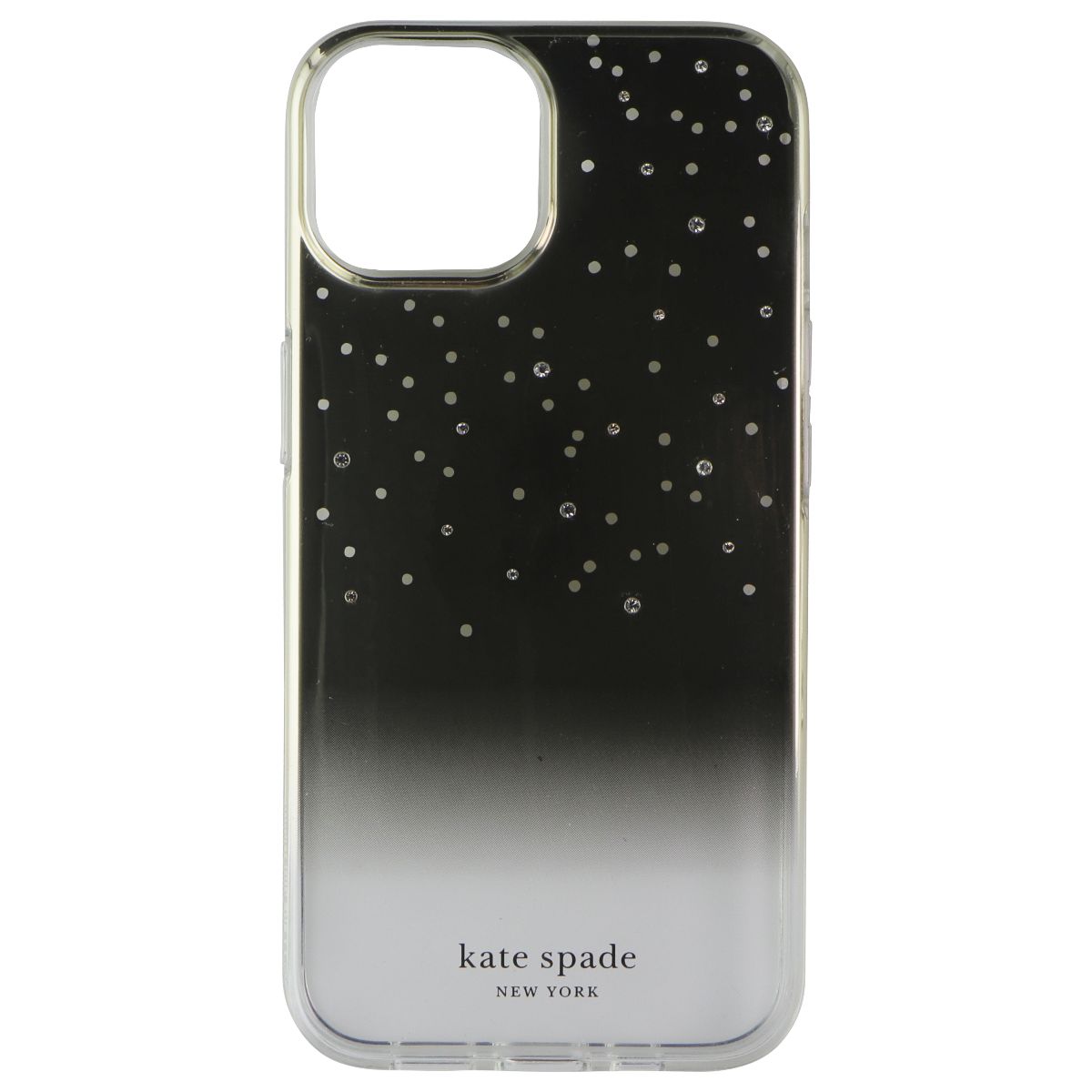 Kate Spade Hardshell Case for Apple iPhone 14- Gold Metallic Ombre Cell Phone - Cases, Covers & Skins Kate Spade - Simple Cell Bulk Wholesale Pricing - USA Seller