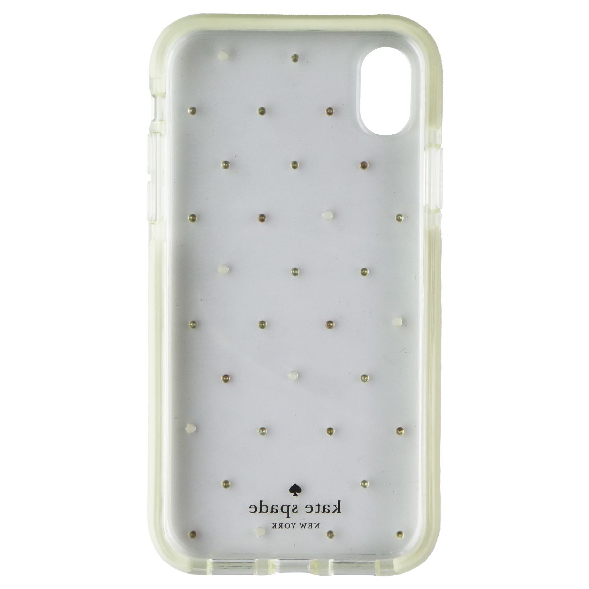 Kate Spade Defensive Hardshell Case for Apple iPhone XR - Clear / Pin Dot Gems Cell Phone - Cases, Covers & Skins Kate Spade - Simple Cell Bulk Wholesale Pricing - USA Seller