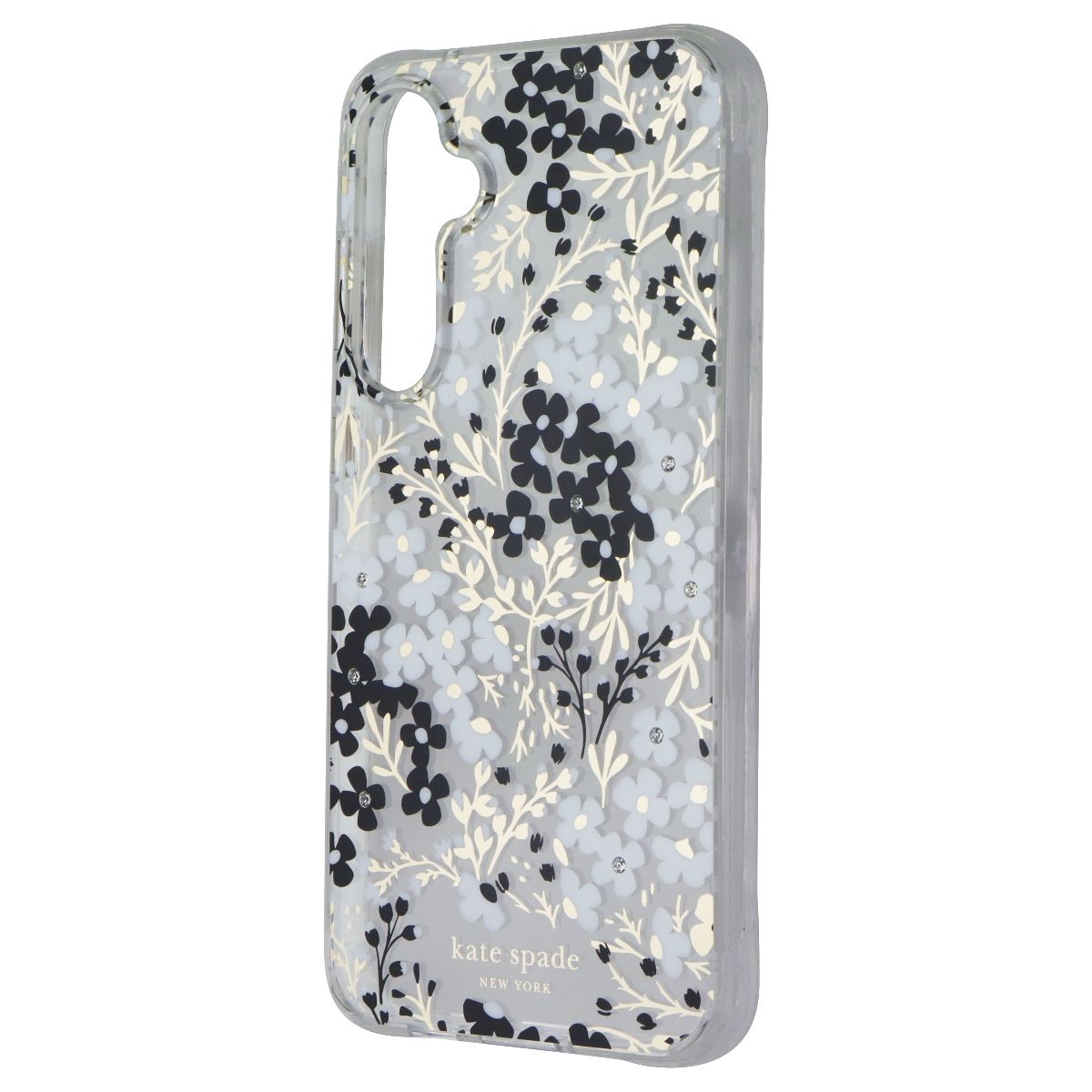 Kate Spade Protective Case for Samsung Galaxy S23 FE - Multi Floral Black/White Cell Phone - Cases, Covers & Skins Kate Spade - Simple Cell Bulk Wholesale Pricing - USA Seller