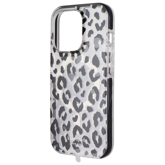 Kate Spade New York Tough Case for Apple iPhone 15 Pro - City Leopard Black