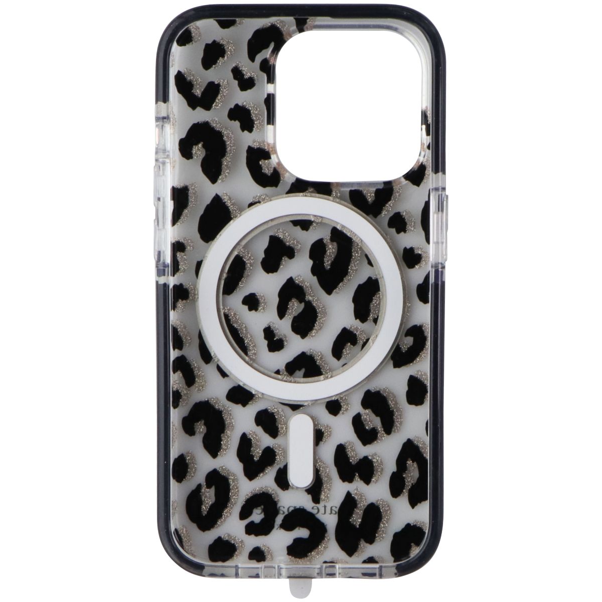 Kate Spade New York Tough Case for Apple iPhone 15 Pro - City Leopard Black