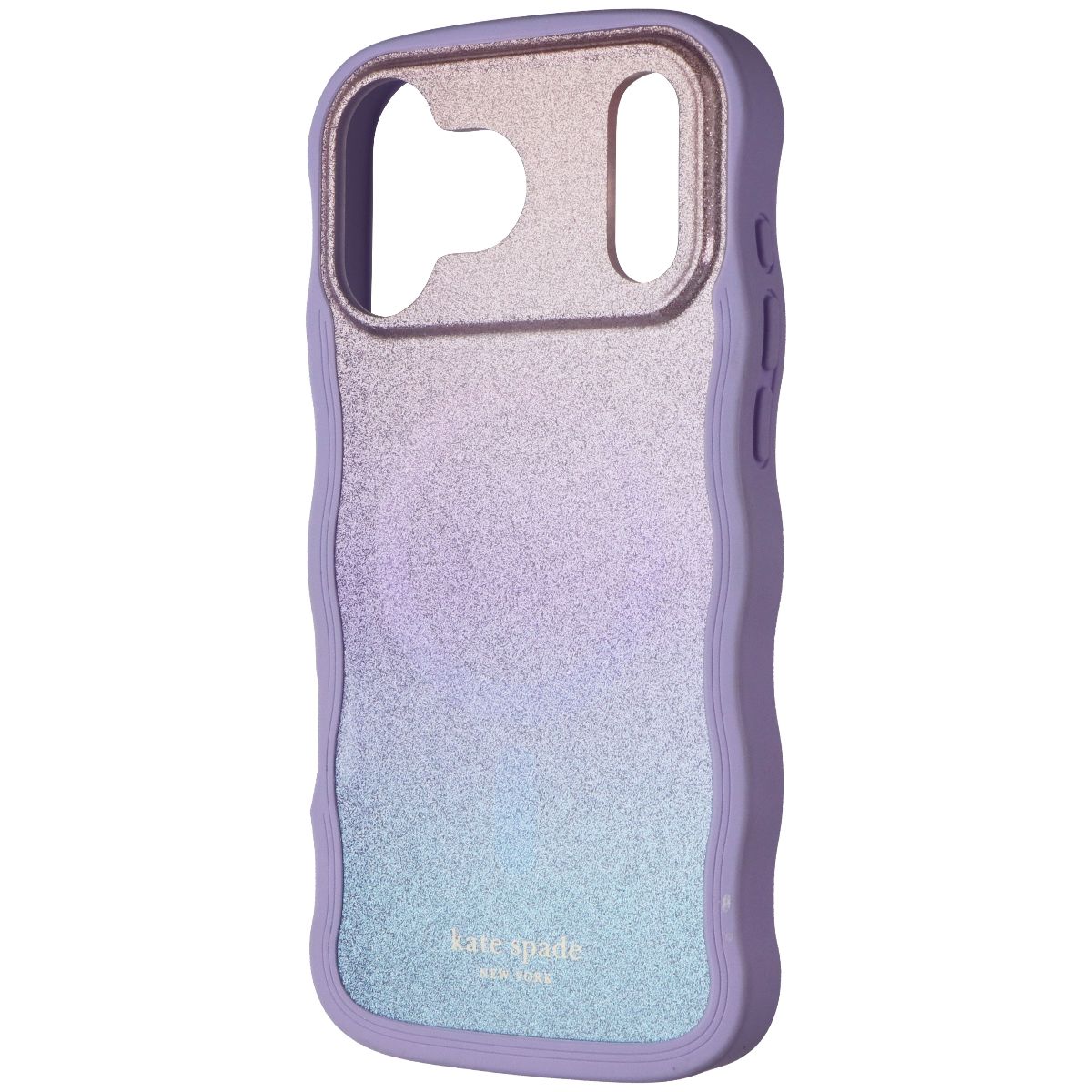 Kate Spade Wavy Case for MagSafe for Apple iPhone 17 Pro Max - Opal Glitter Cell Phone - Cases, Covers & Skins Kate Spade - Simple Cell Bulk Wholesale Pricing - USA Seller
