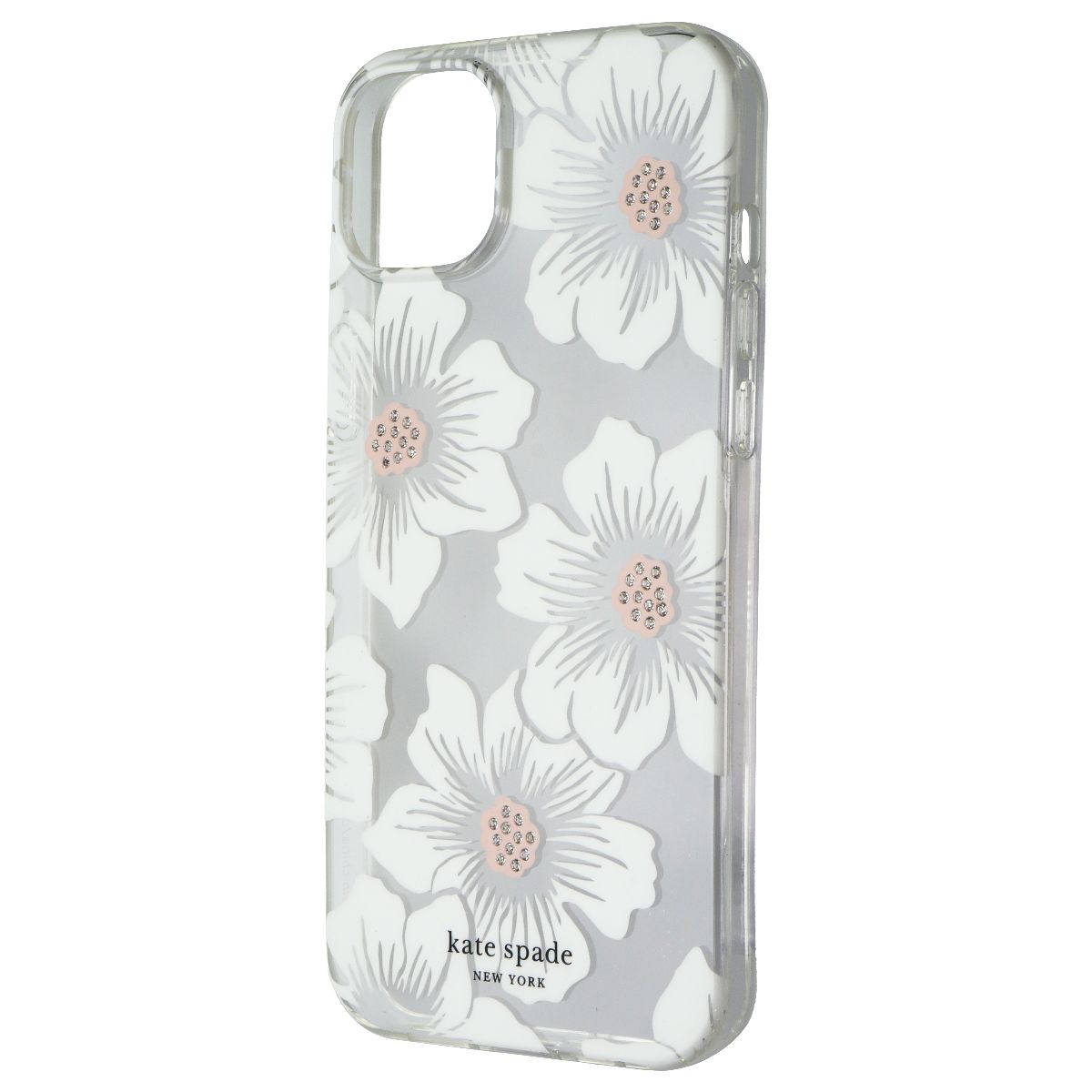 Kate Spade Protective Hardshell Case for iPhone 14 Plus - Hollyhock Floral Cell Phone - Cases, Covers & Skins Kate Spade - Simple Cell Bulk Wholesale Pricing - USA Seller