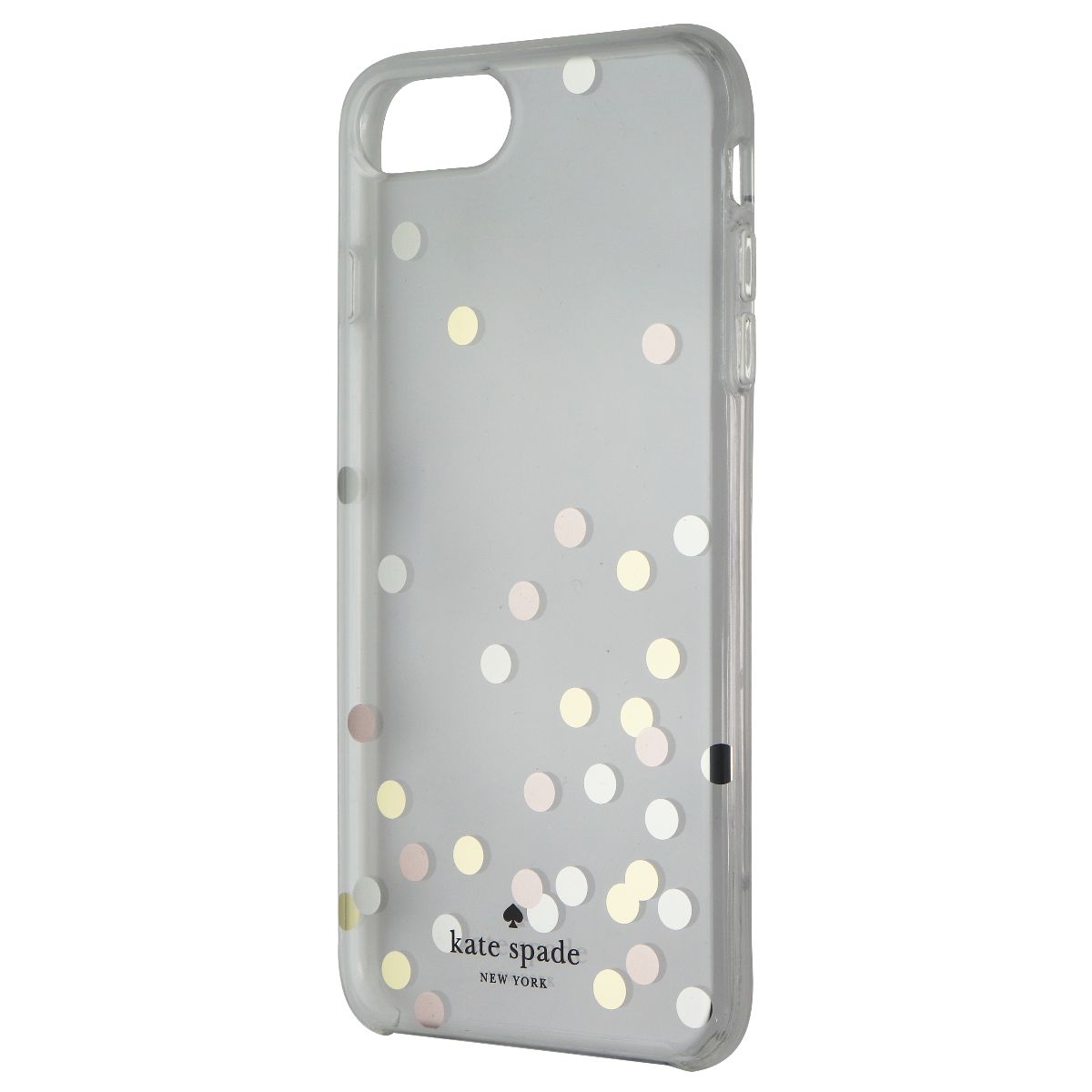 Kate Spade Protective Hardshell Case for iPhone 8 Plus/7 Plus - Metallic Dots Cell Phone - Cases, Covers & Skins Kate Spade - Simple Cell Bulk Wholesale Pricing - USA Seller