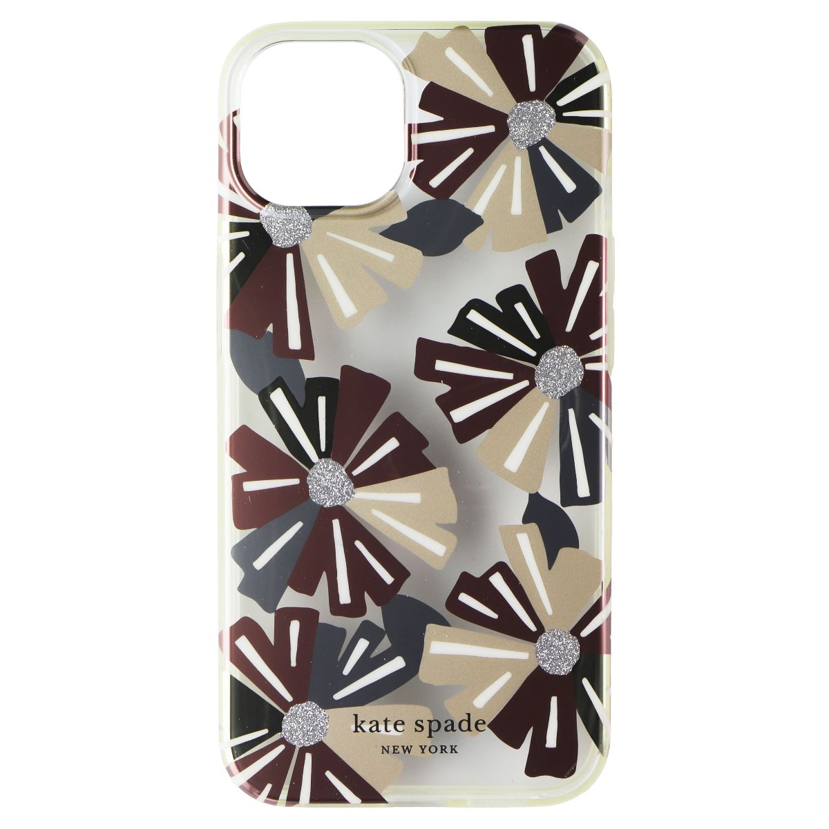 Kate Spade Protective Hardshell Case for Apple iPhone 13 - WallFlower Cell Phone - Cases, Covers & Skins Kate Spade - Simple Cell Bulk Wholesale Pricing - USA Seller