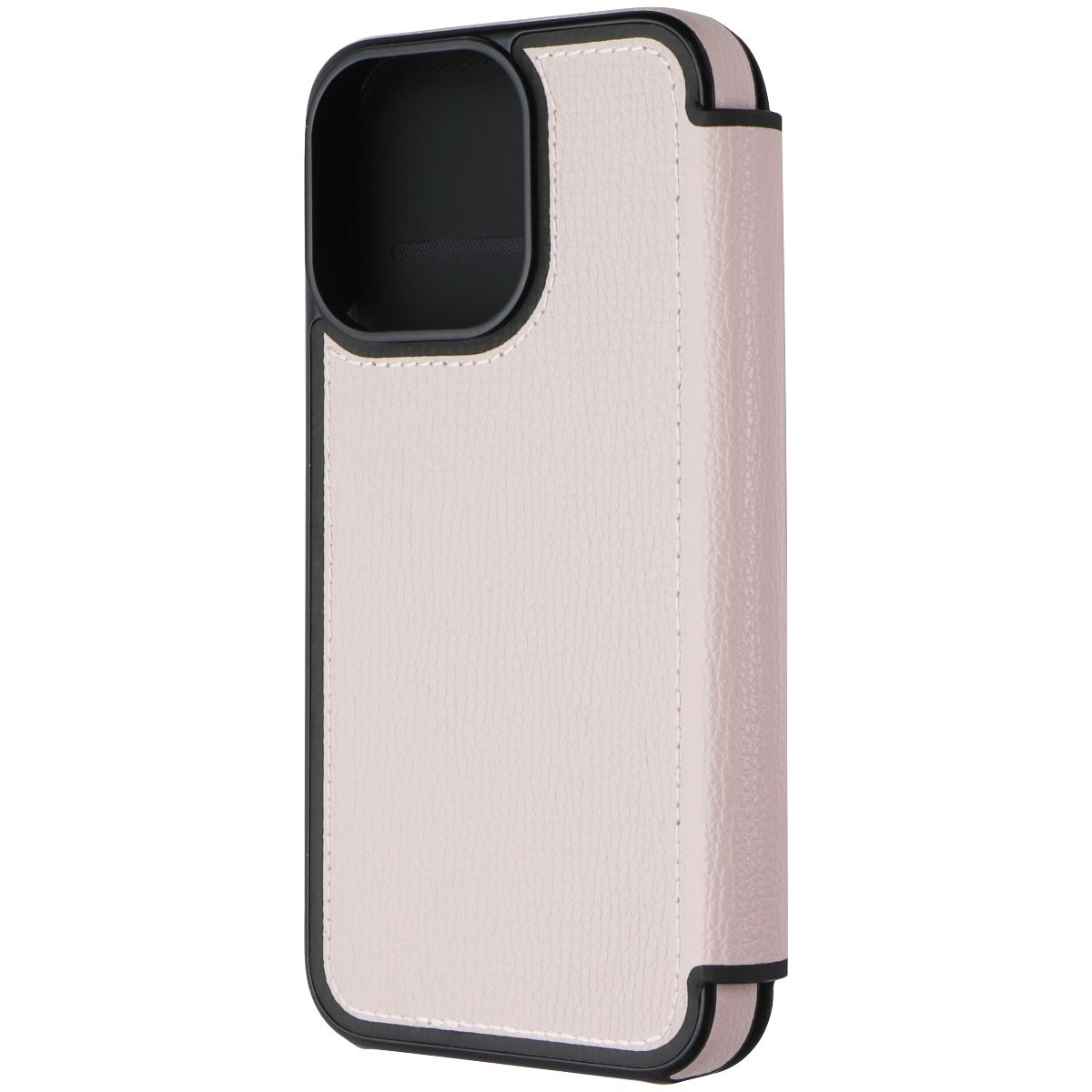 Kate Spade Wrap Folio Case for Apple iPhone 13 Pro - Pink Vellum Black Cell Phone - Cases, Covers & Skins Kate Spade - Simple Cell Bulk Wholesale Pricing - USA Seller