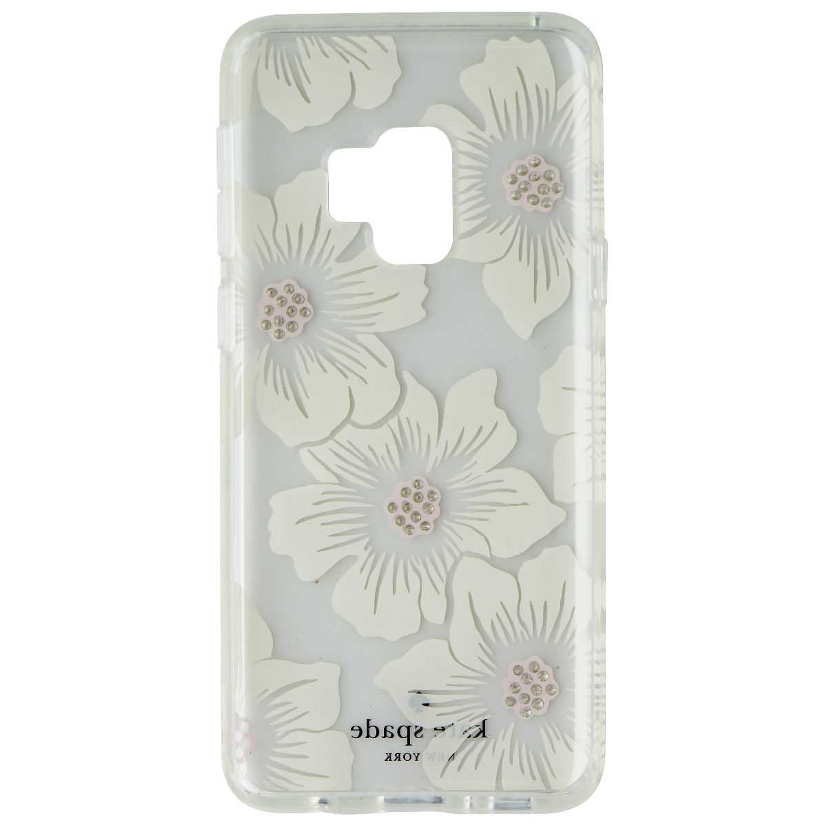 Kate Spade Protective Hardshell Case for Samsung Galaxy S9 - Hollyhock/Clear Cell Phone - Cases, Covers & Skins Kate Spade    - Simple Cell Bulk Wholesale Pricing - USA Seller