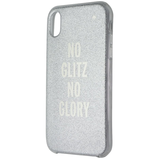 Kate Spade Protective Hardshell Case for Apple iPhone XR - No Glitz No Glory
