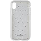 Kate Spade Defensive Hardshell Case for Apple iPhone XS Max - Clear/Pin Dot Gems Cell Phone - Cases, Covers & Skins Kate Spade - Simple Cell Bulk Wholesale Pricing - USA Seller