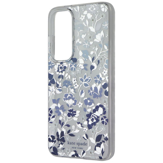 Kate Spade Protective Case for Samsung Galaxy S24 FE - Flowerbed Blue Gems Cell Phone - Cases, Covers & Skins Kate Spade - Simple Cell Bulk Wholesale Pricing - USA Seller