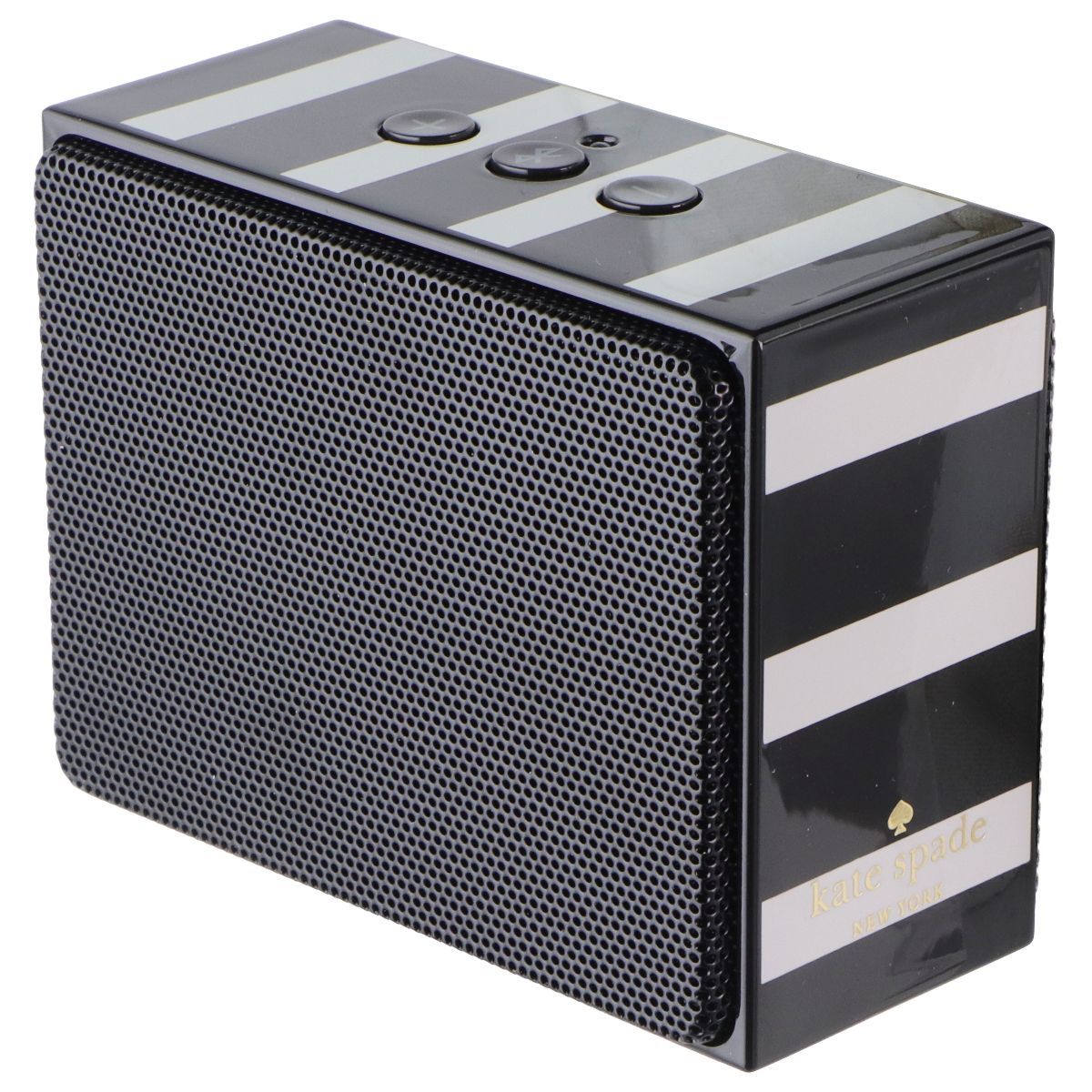 Kate Spade New York Portable Bluetooth Speaker (KSNYPS-BS) - Black/White iPod, Audio Player Accessories - Audio Docks & Mini Speakers Kate Spade New York - Simple Cell Bulk Wholesale Pricing - USA Seller
