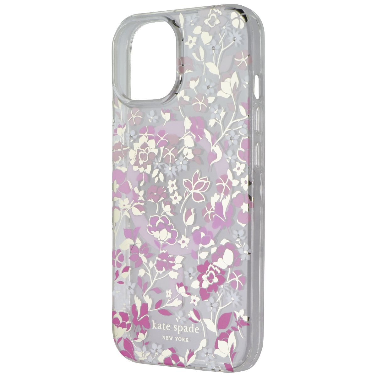 Kate Spade Protective Case for MagSafe for iPhone 15/14/13 - Flowerbed Pink Cell Phone - Cases, Covers & Skins Kate Spade - Simple Cell Bulk Wholesale Pricing - USA Seller