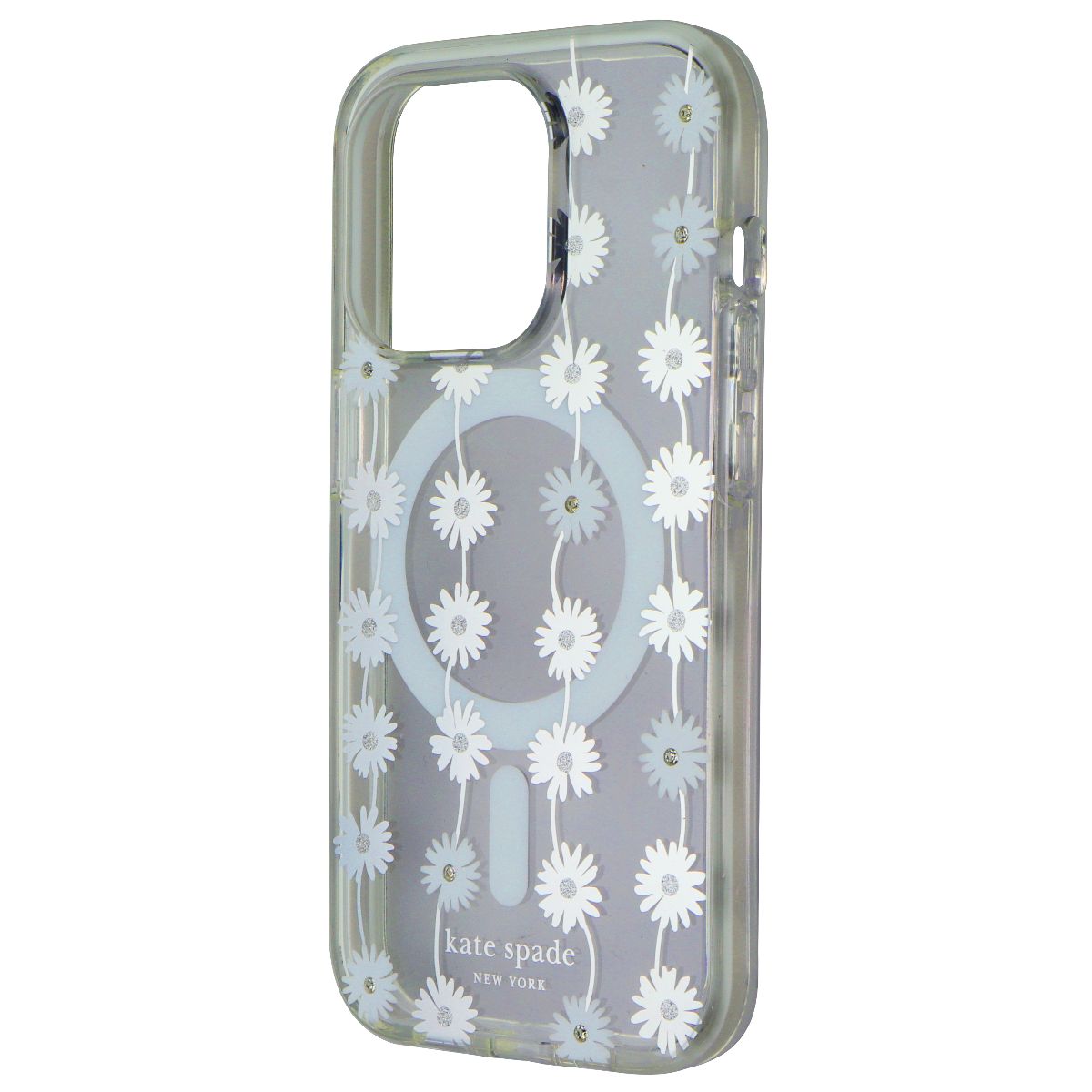 Kate Spade Case for MagSafe for Apple iPhone 15 Pro - Daisy Chain Iridescent Cell Phone - Cases, Covers & Skins Kate Spade New York    - Simple Cell Bulk Wholesale Pricing - USA Seller