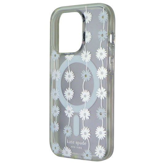 Kate Spade Case for MagSafe for Apple iPhone 15 Pro - Daisy Chain Iridescent