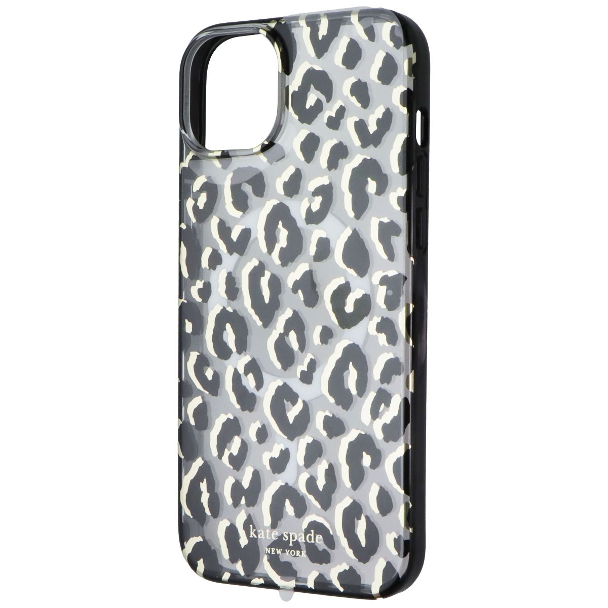 Kate Spade Protective Case for MagSafe for Apple iPhone 15 Plus - Leopard Black Cell Phone - Cases, Covers & Skins Kate Spade - Simple Cell Bulk Wholesale Pricing - USA Seller