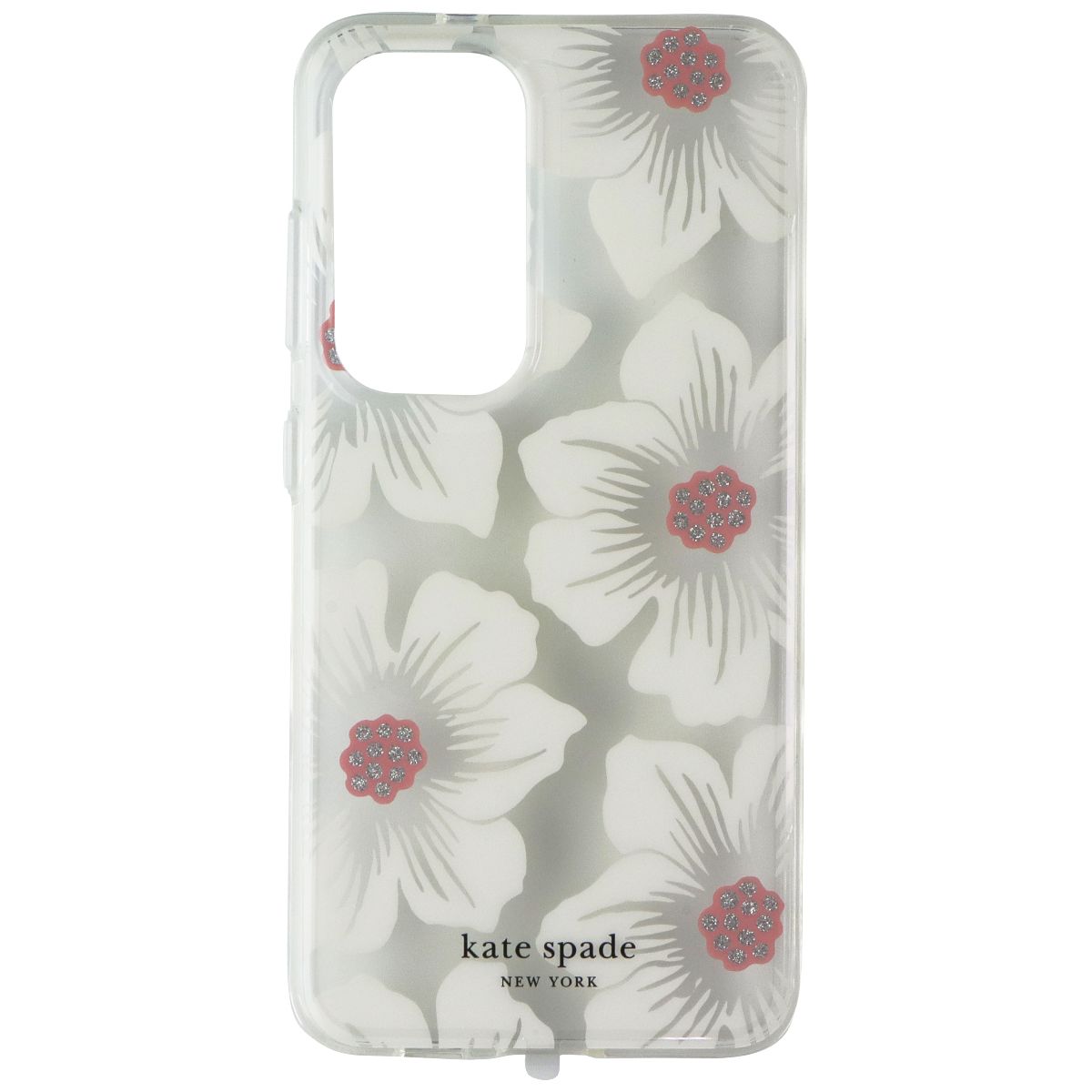 Kate Spade New York Protective Case for Samsung Galaxy S24 - Hollyhock Cream Cell Phone - Cases, Covers & Skins Kate Spade New York - Simple Cell Bulk Wholesale Pricing - USA Seller