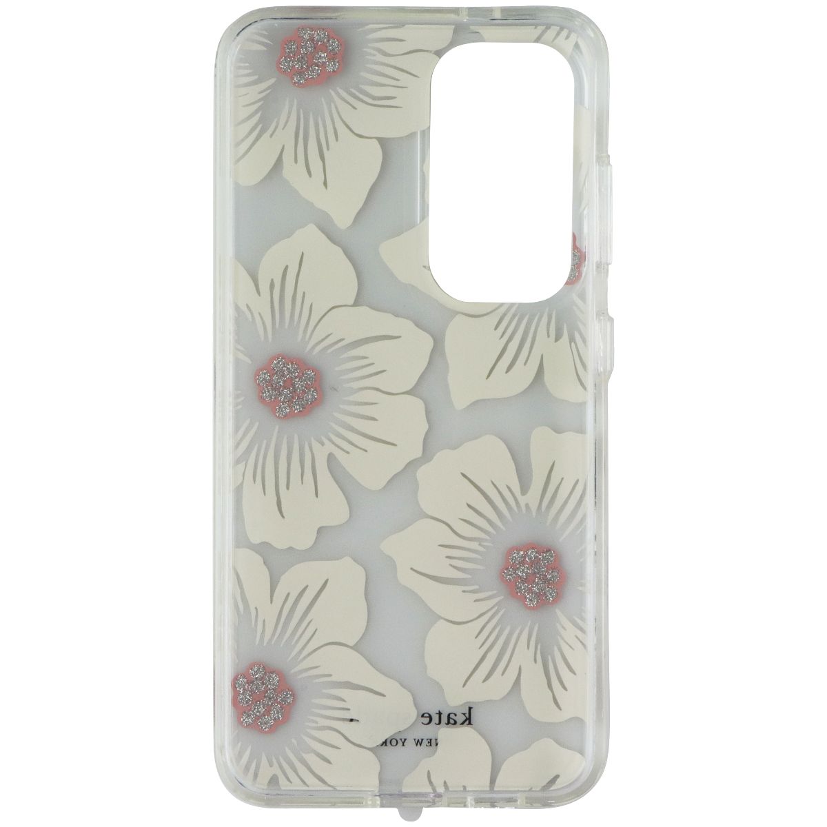 Kate Spade New York Protective Case for Samsung Galaxy S24 - Hollyhock Cream Cell Phone - Cases, Covers & Skins Kate Spade New York - Simple Cell Bulk Wholesale Pricing - USA Seller