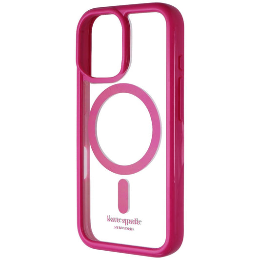 Kate Spade Ultra Protective Case for MagSafe for Apple iPhone 16 - Pink/Clear Cell Phone - Cases, Covers & Skins Kate Spade New York - Simple Cell Bulk Wholesale Pricing - USA Seller
