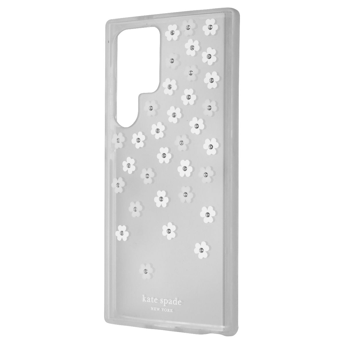 Kate Spade Defensive Hardshell Case for Galaxy S23 Ultra - Scattered Flowers Iri Cell Phone - Cases, Covers & Skins Kate Spade New York - Simple Cell Bulk Wholesale Pricing - USA Seller