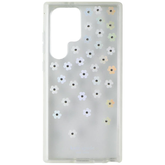 Kate Spade Defensive Hardshell Case for Galaxy S23 Ultra - Scattered Flowers Iri