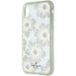 Kate Spade Hardshell Case for Apple iPhone XS Max - Clear White Floral / Gems Cell Phone - Cases, Covers & Skins Kate Spade - Simple Cell Bulk Wholesale Pricing - USA Seller