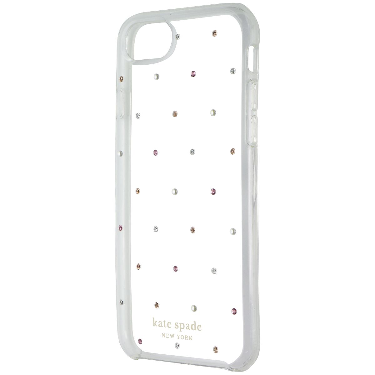 Kate Spade Protective Hardshell Case for Apple iPhone SE 2020/8/7/6s/6 - Pin Dot Cell Phone - Cases, Covers & Skins Kate Spade - Simple Cell Bulk Wholesale Pricing - USA Seller