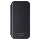 Kate Spade Wrap Folio Wallet Case for Apple iPhone 12 / 12 Pro - Black Crumbs Cell Phone - Cases, Covers & Skins Kate Spade - Simple Cell Bulk Wholesale Pricing - USA Seller