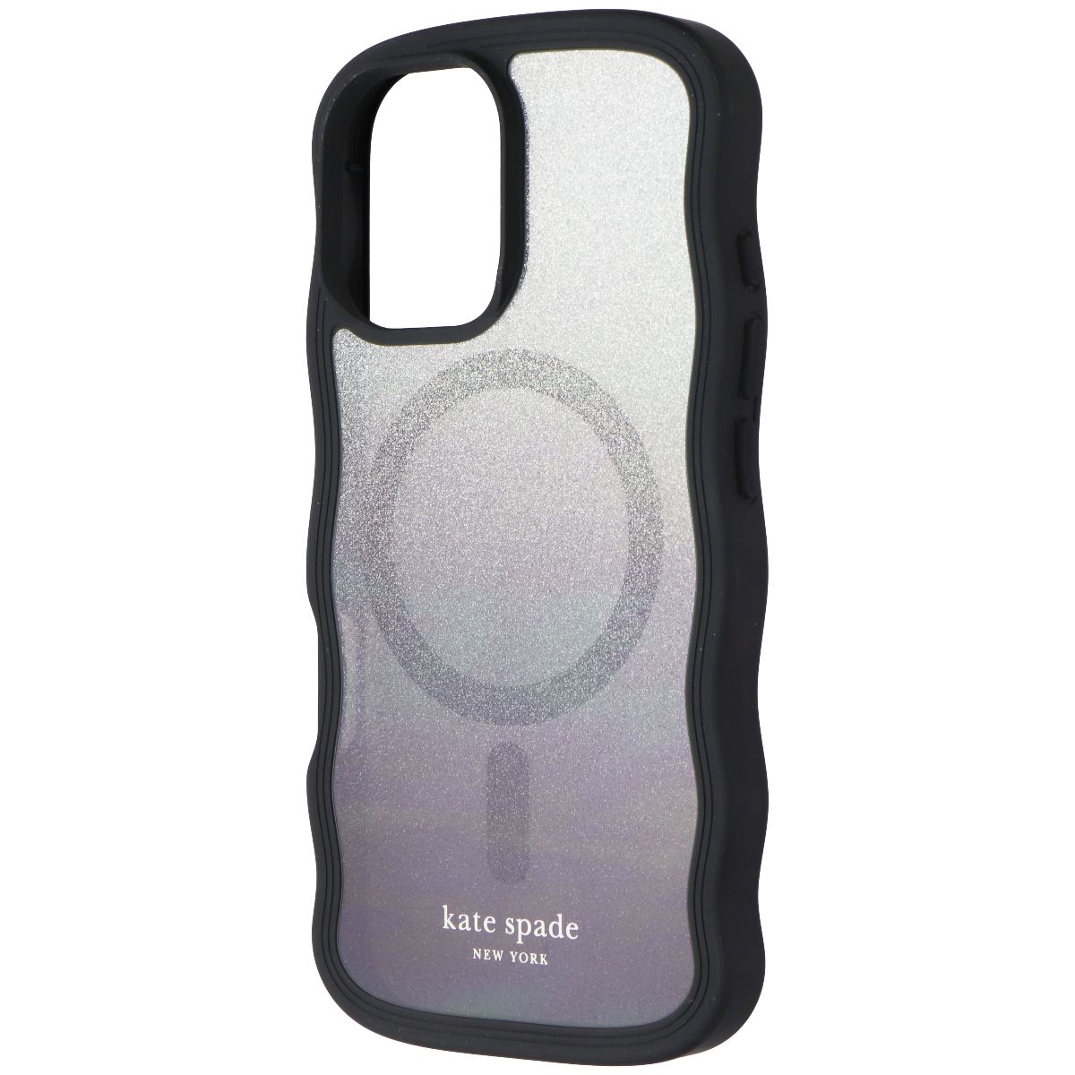 Kate Spade Wavy Case for MagSafe for Apple iPhone 16 - Wavy Nightfall Cell Phone - Cases, Covers & Skins Kate Spade - Simple Cell Bulk Wholesale Pricing - USA Seller